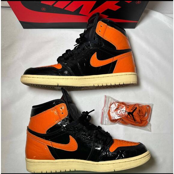 Size 8 - Nike Air Jordan 1 Retro High OG Shattered Backboard 3.0 Men's Shoes - Picture 3 of 11